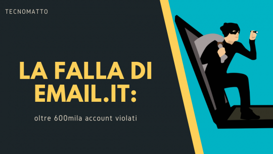 La falla di Email.it: oltre 600mila account violati